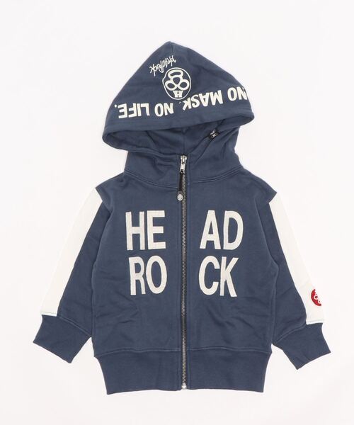 HEAD ROCK（ヘッドロック）の「フーデッドジップアップ（パーカー・キッズ・ネイビー/グレー系その他/グレー/グリーン系その他/カーキ/チャコールグレー・110/120/140/150/130/100）」の11枚目の写真