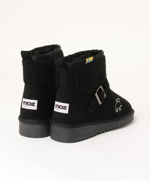 moz（モズ）の「【MOZ】モズ ニットムートンブーツ MZ-6619（ブーツ
