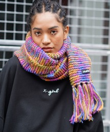 X-girl | KNIT SCARF(マフラー)