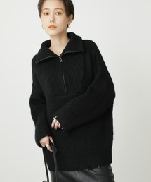 ROSE BUD | ジップニット(ニット/セーター)