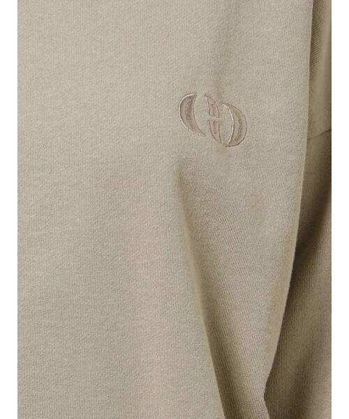 EMODA（エモダ）の「スリットロングプルオーバー（Tシャツ/カットソー・レディース・ホワイト/ブラック/ベージュ・FREE）」の18枚目の写真