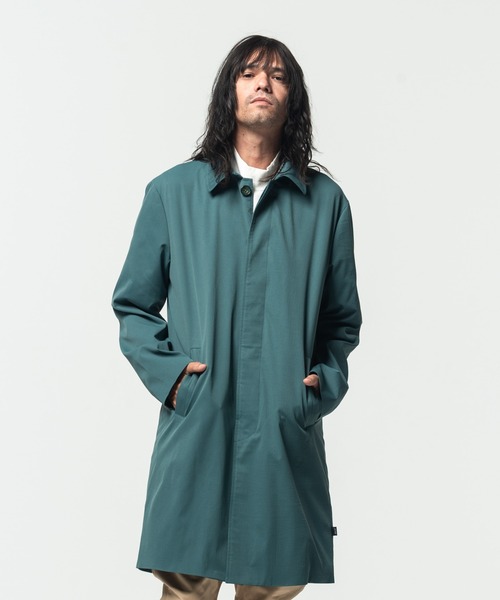 glamb（グラム）の「It Soutien Collar Coat / イットステンカラーコート（ステンカラーコート・メンズ・ブラック/グリーン/ベージュ・M/S/L）」の12枚目の写真