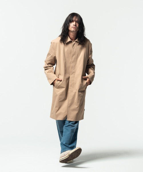 glamb（グラム）の「It Soutien Collar Coat / イットステンカラーコート（ステンカラーコート・メンズ・ブラック/グリーン/ベージュ・M/S/L）」の18枚目の写真