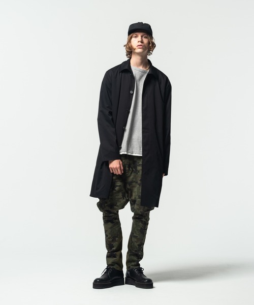 glamb（グラム）の「It Soutien Collar Coat / イットステンカラーコート（ステンカラーコート・メンズ・ブラック/グリーン/ベージュ・M/S/L）」の14枚目の写真