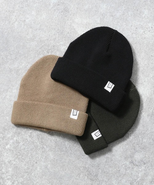 niko and...（ニコアンド）の「[Fishs Eddy(フィッシュエディ)]ニットワッチ（ニットキャップ/ビーニー・レディース・ブラック/ベージュ/カーキ・FREE）」の4枚目の写真