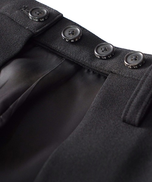 SHAREEF（シャリーフ）の「GEORGETTE OVER SKIRT（スカート・メンズ・ブラック/グリーン/チャコール・FREE）」の6枚目の写真