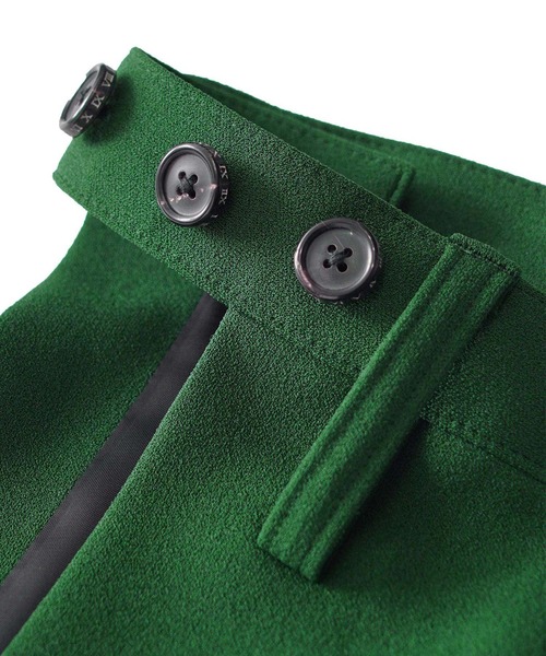 SHAREEF（シャリーフ）の「GEORGETTE OVER SKIRT（スカート・メンズ・ブラック/グリーン/チャコール・FREE）」の17枚目の写真