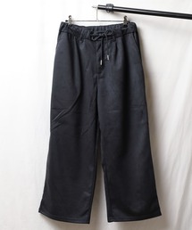 /フェイクスエード/ストレートワイドパンツ