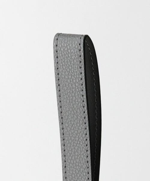 BEAUTY&YOUTH UNITED ARROWS（ビューティーアンドユースユナイテッドアローズ）の「BY スムース ハンギング ポーチ/バッグ（ハンドバッグ・メンズ・ベージュ/ダークグレー/ブラック・FREE）」の7枚目の写真