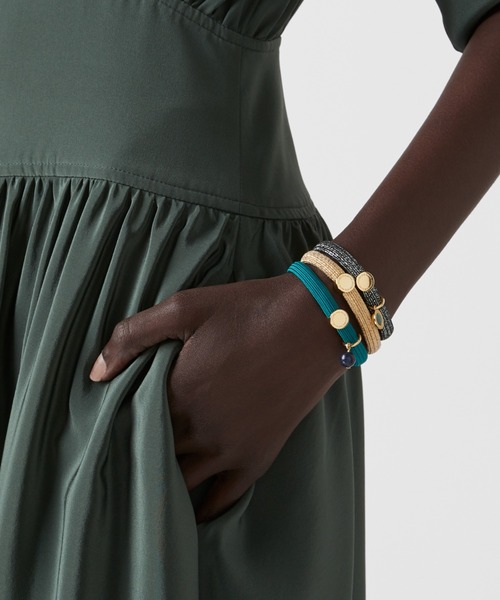 MARC JACOBS（マークジェイコブス）の「THE SEMI HAIR ELASTICS/ザ セミ ヘア エラスティック・ヘアゴム（ヘアゴム・レディース・ブルー系その他・ONE SIZE）」の2枚目の写真