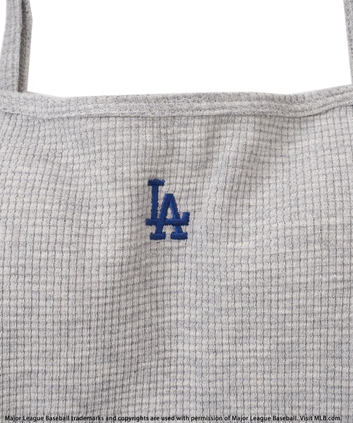 BACK TO THE FIELD（バック トゥー ザ フィールド）の「【MLB】カップ付きワンポイントロゴサーマルキャミソール（キャミソール・レディース・ホワイト/ブラック/グレー/ピンク/グリーン・FREE）」の7枚目の写真