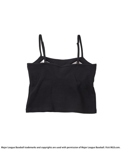 BACK TO THE FIELD（バック トゥー ザ フィールド）の「【MLB】カップ付きワンポイントロゴサーマルキャミソール（キャミソール・レディース・ホワイト/ブラック/グレー/ピンク/グリーン・FREE）」の18枚目の写真