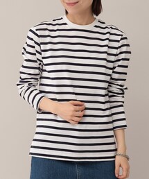 UNTITLED | ウルティマボーダーカットソー【洗える】(Tシャツ/カットソー)