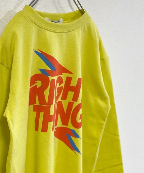 Life Support Products（ライフサポートプロダクツ）の「プリントロンT（L-6924/80～150cm）（Tシャツ/カットソー・キッズ・アイボリー/ブルー/杢グレー/ブラック/ライム/イエロー/オフホワイト/チャコール/レッド/グリーン・80/90/95/100/110/120/130/140/150）」の19枚目の写真