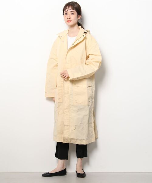 DIESEL（ディーゼル）の「ユニセックス ロング ジャケット ブルゾン モッズコート（モッズコート・レディース・ブラック/サンドベージュ・X-SMALL/XX-SMALL/SMALL）」の8枚目の写真