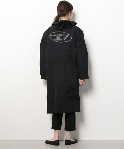 DIESEL（ディーゼル）の「ユニセックス ロング ジャケット ブルゾン モッズコート（モッズコート・レディース・ブラック/サンドベージュ・X-SMALL/XX-SMALL/SMALL）」の7枚目の写真