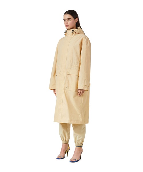 DIESEL（ディーゼル）の「ユニセックス ロング ジャケット ブルゾン モッズコート（モッズコート・レディース・ブラック/サンドベージュ・X-SMALL/XX-SMALL/SMALL）」の14枚目の写真