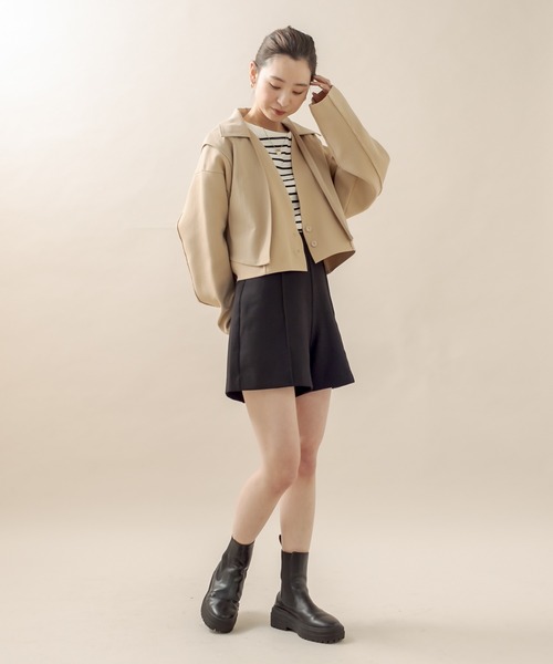 mline（エムライン）の「[mline] ベストカーディガンSET（ニット/セーター・レディース・ブラック/ベージュ/アイボリー・FREE）」の18枚目の写真