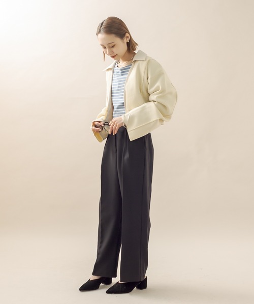 mline（エムライン）の「[mline] ベストカーディガンSET（ニット/セーター・レディース・ブラック/ベージュ/アイボリー・FREE）」の19枚目の写真