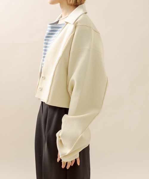 mline（エムライン）の「[mline] ベストカーディガンSET（ニット/セーター・レディース・ブラック/ベージュ/アイボリー・FREE）」の12枚目の写真