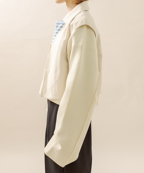 mline（エムライン）の「[mline] ベストカーディガンSET（ニット/セーター・レディース・ブラック/ベージュ/アイボリー・FREE）」の22枚目の写真