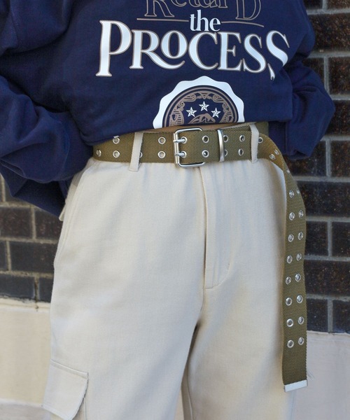 PBLIM(ページボーイリム)の「【PBLIM】アイレットベルト(ベルト・レディース・ブラック/グリーン/アイボリー/ブラック系その他/ベージュ/ブラウン/カーキ/ブラック系その他3/ブラック系その他2・FREE)」の8枚目の写真