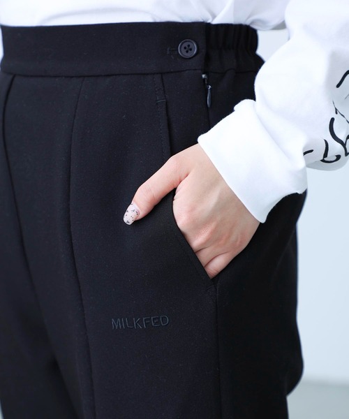 MILKFED.（ミルクフェド）の「CENTER SLIT PANTS（その他パンツ・レディース・ブラック/イエロー/ライトグリーン/ライトピンク・S/M）」の20枚目の写真
