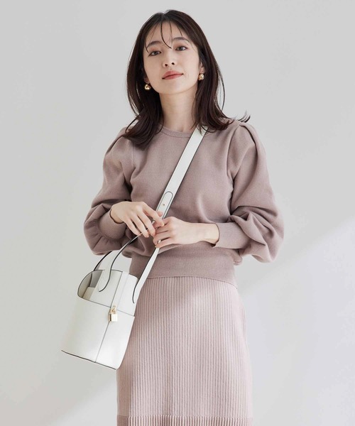 【WEB限定】【SET】前後2WAYニットプルオーバー＆マーメイドスカートセット