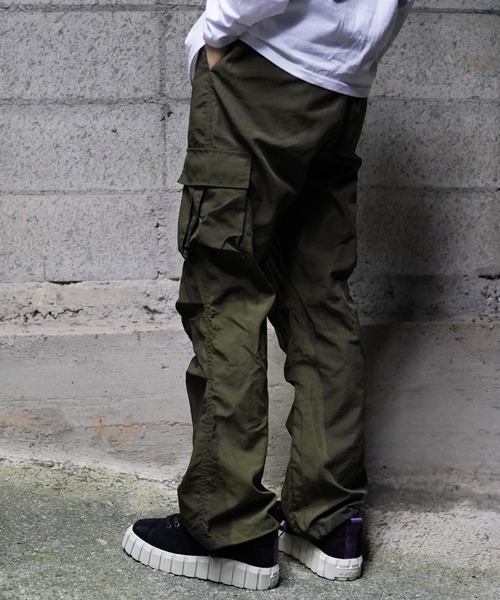 G.O.C（ジーオーシー）の「2WAY タック デザイン カーゴパンツ（カーゴパンツ・メンズ・ブラック/グレー/カーキ・MEDIUM/LARGE）」の17枚目の写真