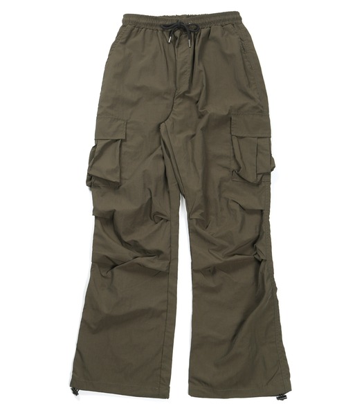 G.O.C（ジーオーシー）の「2WAY タック デザイン カーゴパンツ（カーゴパンツ・メンズ・ブラック/グレー/カーキ・MEDIUM/LARGE）」の9枚目の写真