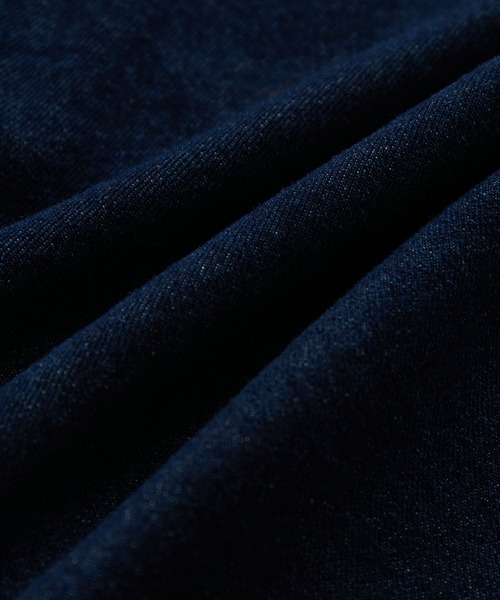 VIS（ビス）の「バックレースアップデニムストレートパンツ（デニムパンツ・レディース・ブルー系その他4/ネイビー・M/S/L）」の21枚目の写真