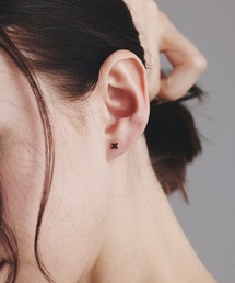 9ban | 【9ban】キューバン/Cross pierce(ピアス(両耳用))