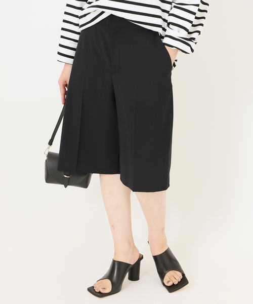 journal standard L'essage(ジャーナルスタンダードレサージュ)の「ミストトロショートパンツ◆(その他パンツ・レディース・ブラック/チャコールグレー・38/36)」の8枚目の写真