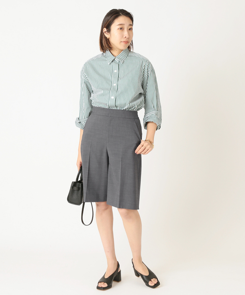 journal standard L'essage(ジャーナルスタンダードレサージュ)の「ミストトロショートパンツ◆(その他パンツ・レディース・ブラック/チャコールグレー・38/36)」の11枚目の写真