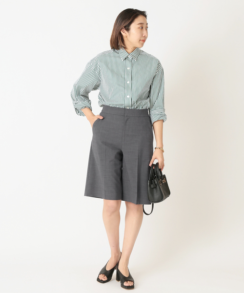 journal standard L'essage(ジャーナルスタンダードレサージュ)の「ミストトロショートパンツ◆(その他パンツ・レディース・ブラック/チャコールグレー・38/36)」の13枚目の写真
