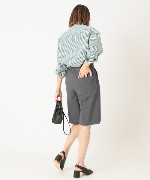 journal standard L'essage(ジャーナルスタンダードレサージュ)の「ミストトロショートパンツ◆(その他パンツ・レディース・ブラック/チャコールグレー・38/36)」の15枚目の写真