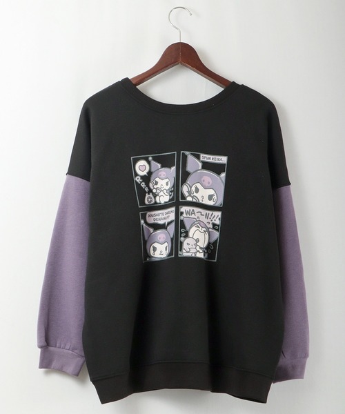 sanrio（サンリオ）の「sanrio/サンリオ 裏起毛オーバーサイズ２WAYスウェットトレーナー（スウェット・メンズ・B/C/D/G/H/I/J/K/L/M/N/O/Q/A/E/F・FREE）」の17枚目の写真