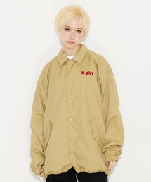 X-girl | LOGO COACH JACKET(ナイロンジャケット)