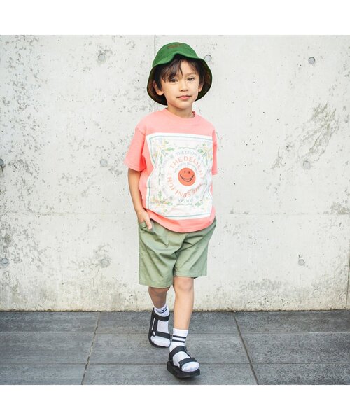 BREEZE（ブリーズ）の「リバーシブルバケットハット（ハット・キッズ・カーキ/ベージュ・54/52/50/56）」の6枚目の写真