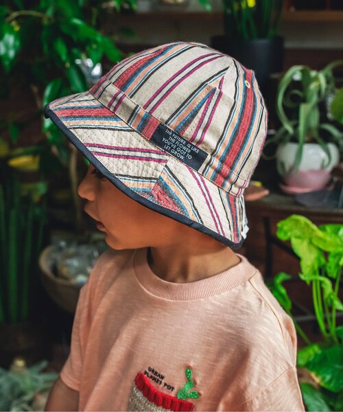 BREEZE（ブリーズ）の「リバーシブルバケットハット（ハット・キッズ・カーキ/ベージュ・54/52/50/56）」の14枚目の写真