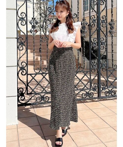 RESEXXY（リゼクシー）の「アシンメトリーマーメイドスカート（スカート・レディース・その他1/ピンク/ベージュ・FREE）」の7枚目の写真