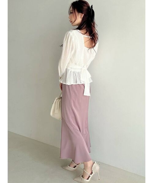 RESEXXY（リゼクシー）の「アシンメトリーマーメイドスカート（スカート・レディース・その他1/ピンク/ベージュ・FREE）」の11枚目の写真