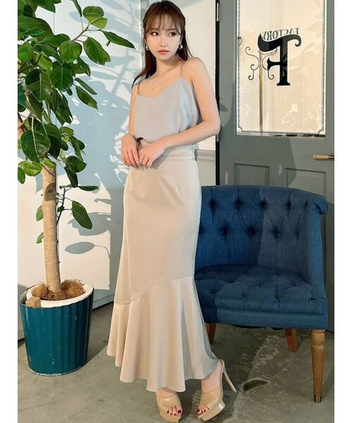 RESEXXY（リゼクシー）の「アシンメトリーマーメイドスカート（スカート・レディース・その他1/ピンク/ベージュ・FREE）」の13枚目の写真