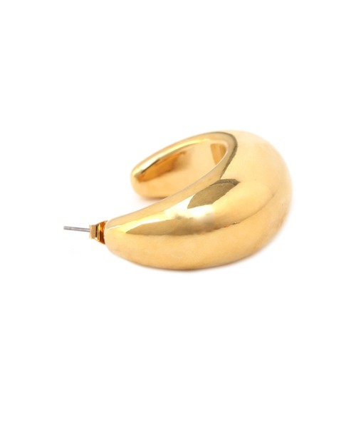 MIELI INVARIANT（ミエリインヴァリアント）の「Round Wide Form Pierce（ピアス（両耳用）・レディース・シルバー/ゴールド・FREE）」の7枚目の写真