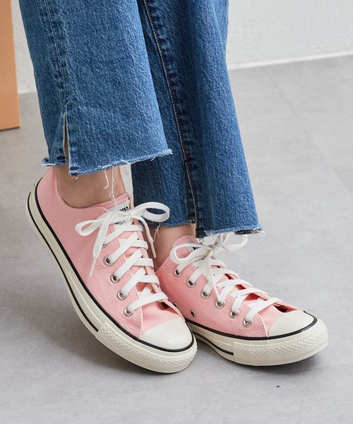 CONVERSE(コンバース)の「オールスター US カラーズ OX(スニーカー・レディース・ピンク/グリーン・23.5cm/24.5cm)」の6枚目の写真
