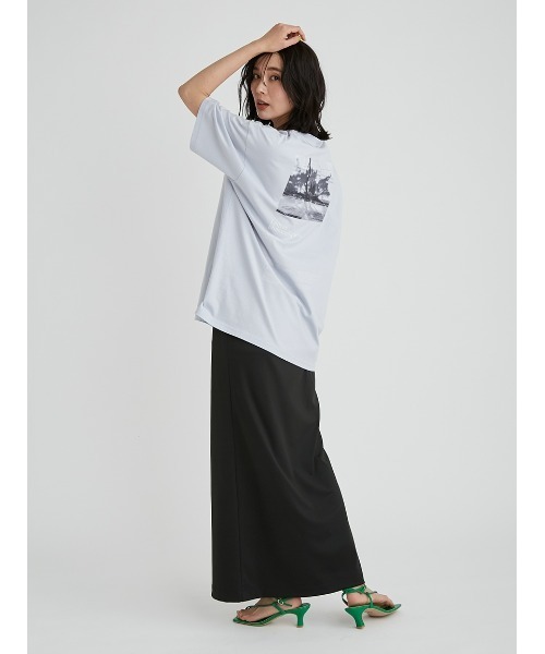 FRAY I.D - FRAY I.DロングTシャツ FRAY I.D - 【 FRAY I.D×Champion 】 バック プリント ロング T