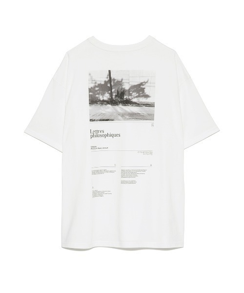 FRAY I.D - レタリンググラフィックＴシャツ　ブラック レタリンググラフィックTシャツ - FEKETE | 60% - アジア
