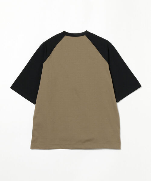 BEAMS LIGHTS（ビームスライツ）の「BEAMS LIGHTS / ハイパーヘリックス ベースボール Tシャツ（Tシャツ/カットソー・メンズ・ブラック/カーキ・SMALL/MEDIUM/LARGE）」の10枚目の写真