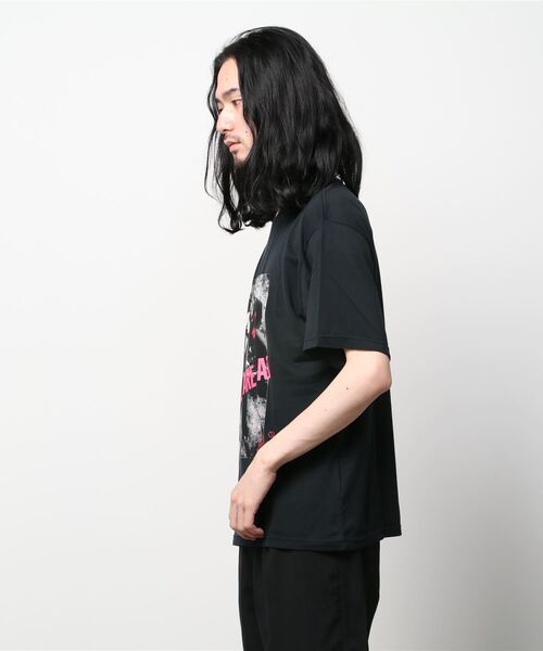 HYSTERIC GLAMOUR(ヒステリックグラマー)の「NIAGARA/AGAB Tシャツ(Tシャツ/カットソー・メンズ・ホワイト/ブラック・SMALL/MEDIUM/LARGE/X-LARGE)」の5枚目の写真