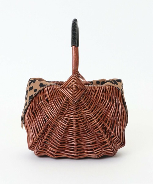 notch.（ノッチ）の「One Handle Basket S（かごバッグ・レディース・ブラウン・ONESIZE）」の14枚目の写真